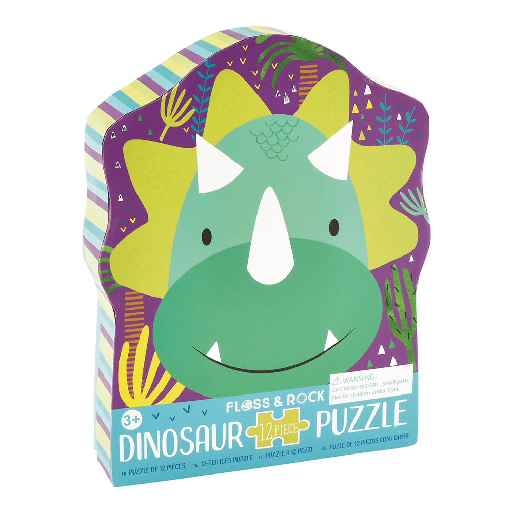 12pc Jigsaw in Shaped Box - Dinosaur, Shopsweetluluss