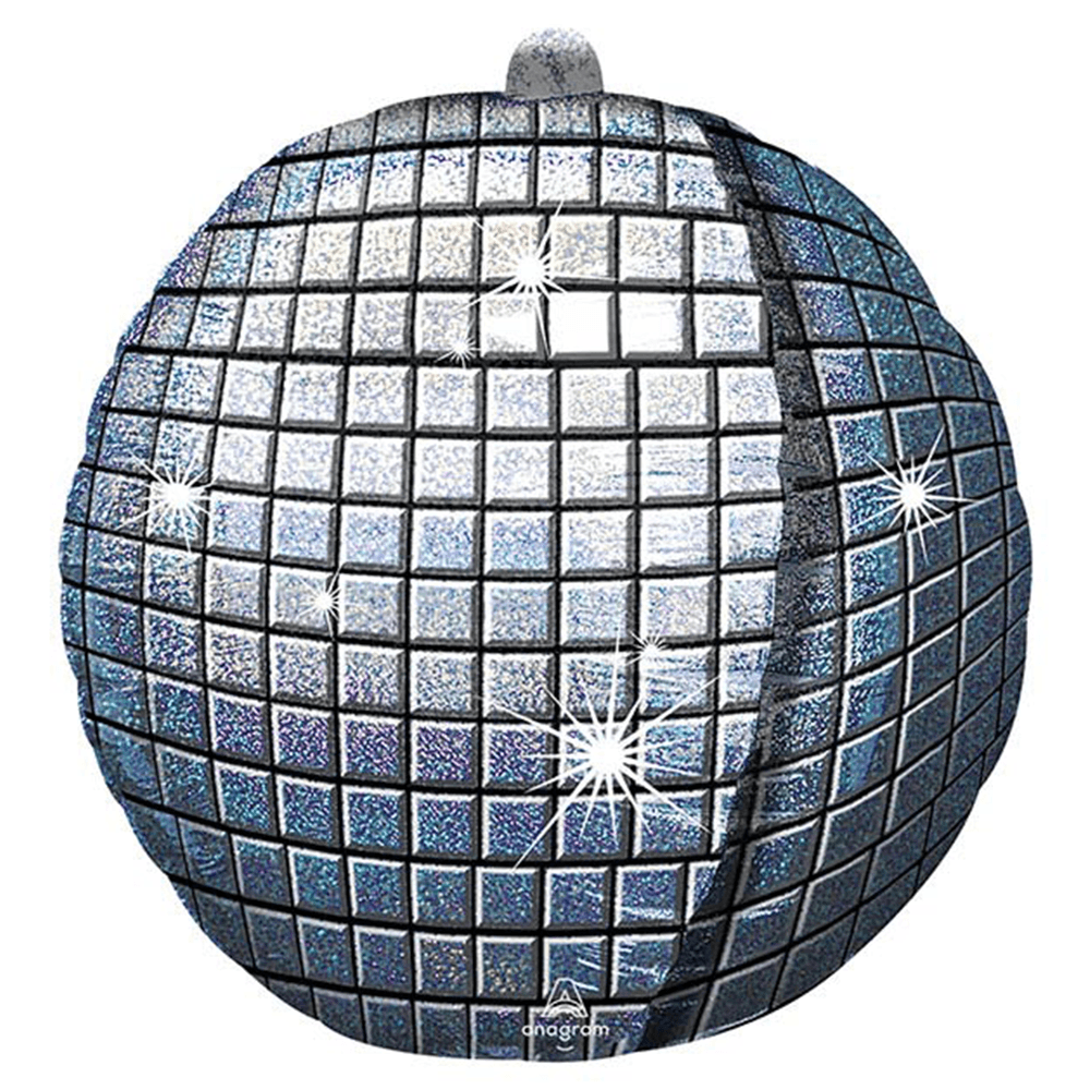 15" Gen Foil Disco Ball Balloon, Shopsweetluluss