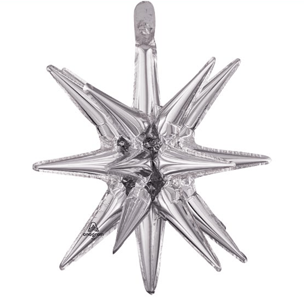20" Silver Magic Star, Shopsweetluluss