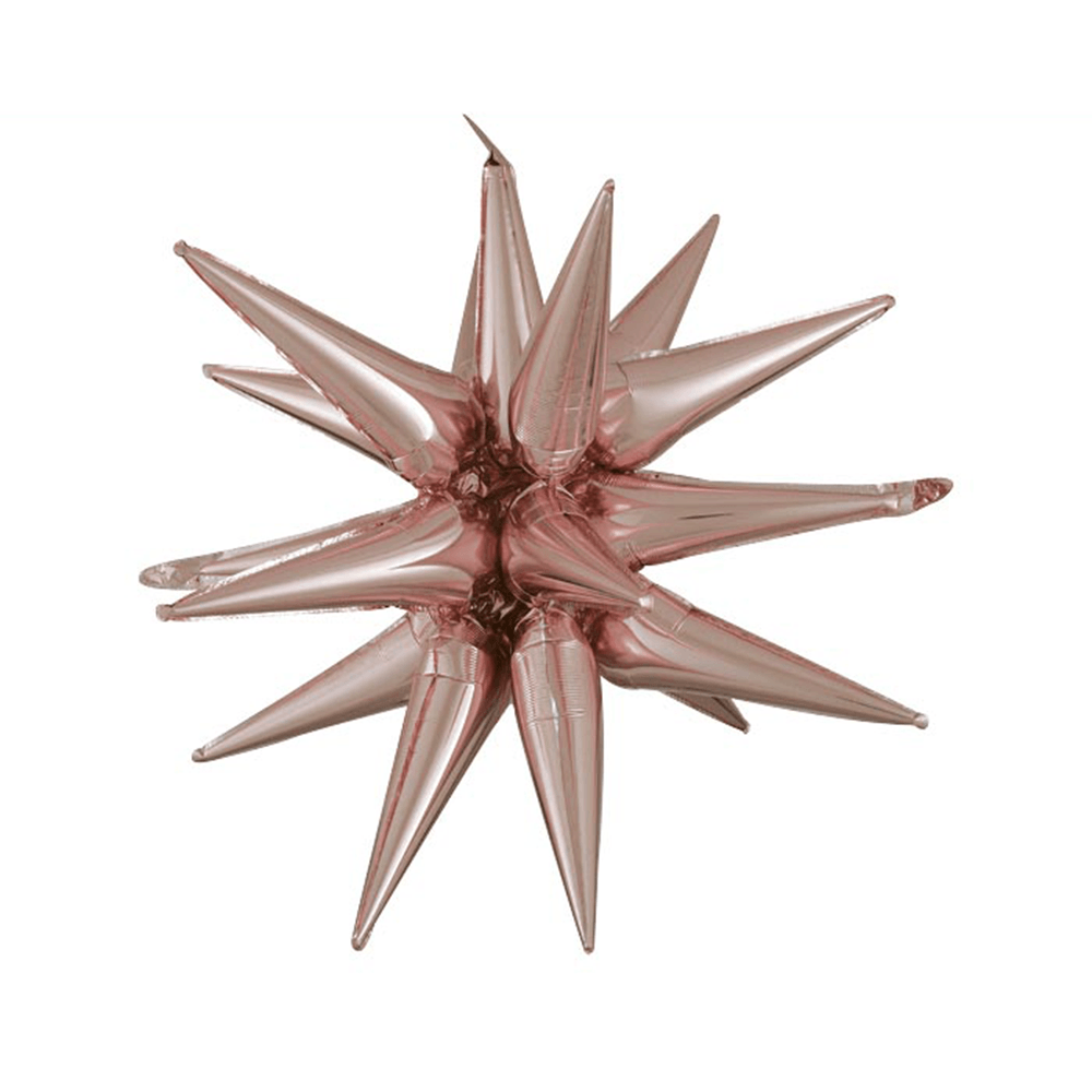 35" Rose Gold Magic Star Balloon, Shopsweetluluss