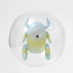 3D Inflatable Beach Ball - Monty the Monster, Shopsweetluluss