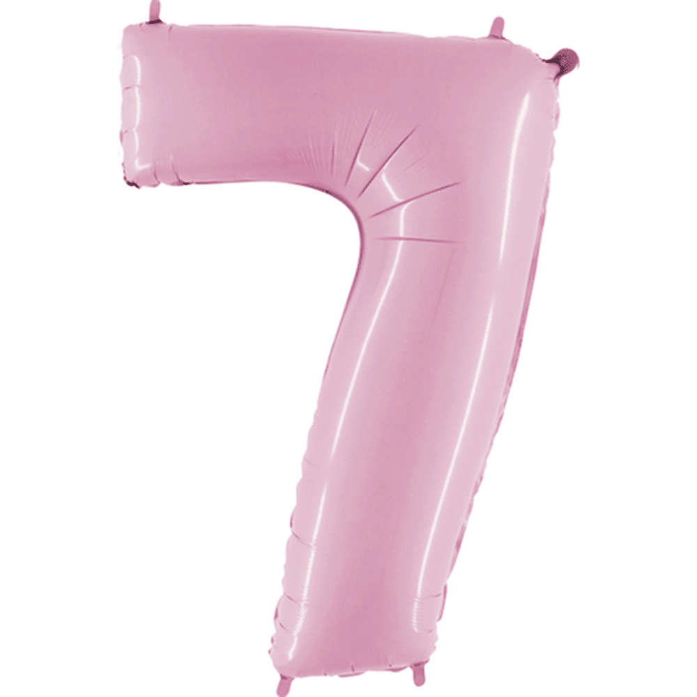 40" Number Balloons, Baby Pink - 10 Options, Shopsweetluluss