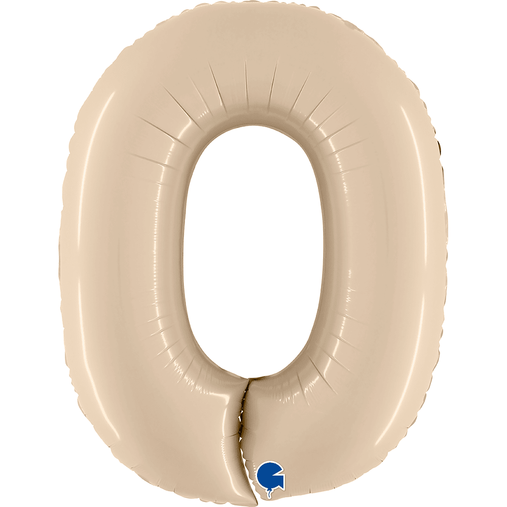 40" Number Balloons, Cream - 10 Options, Shopsweetluluss