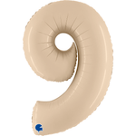 40" Number Balloons, Cream - 10 Options, Shopsweetluluss