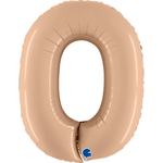 40" Number Balloons, Nude - 10 Options, Shopsweetluluss