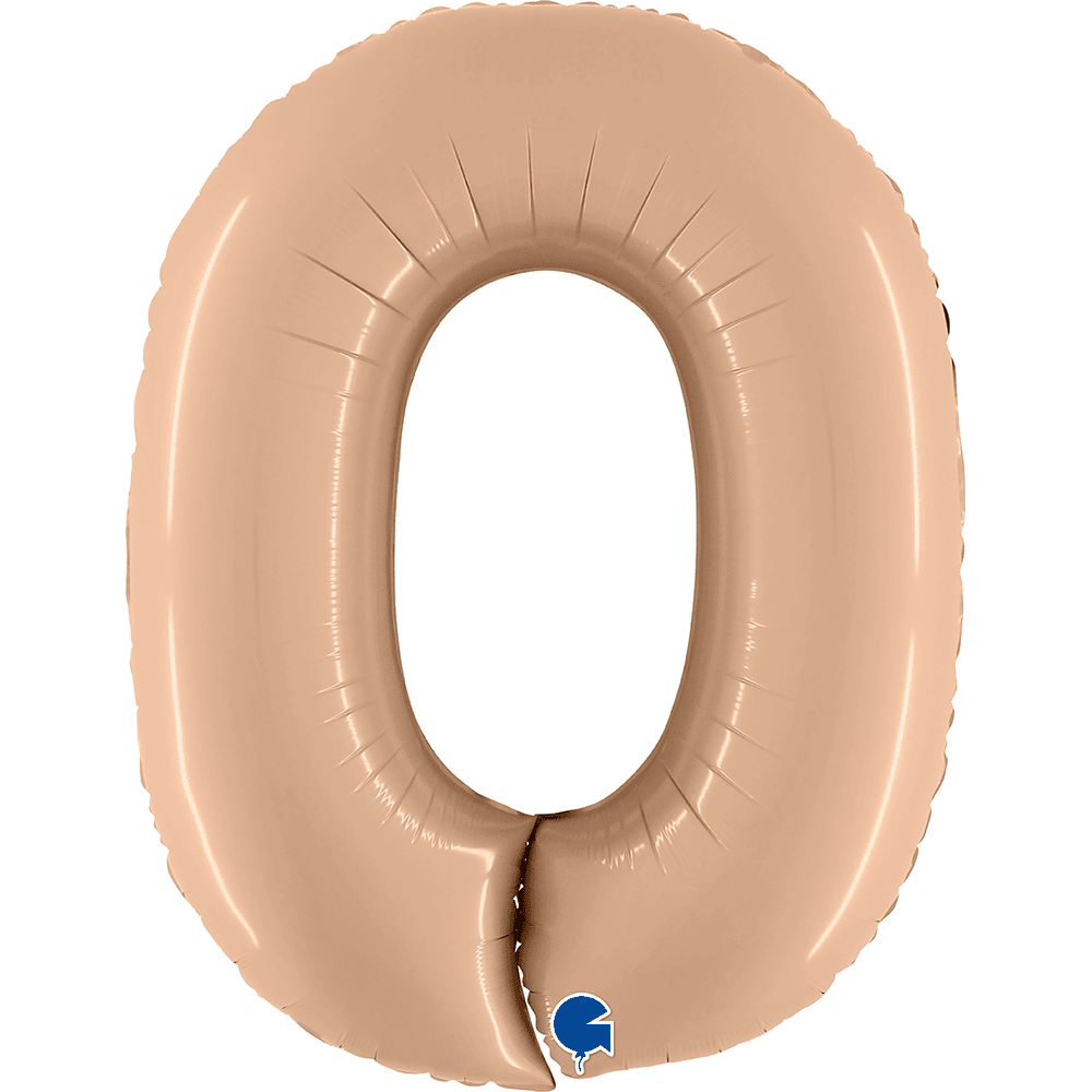 40" Number Balloons, Nude - 10 Options, Shopsweetluluss