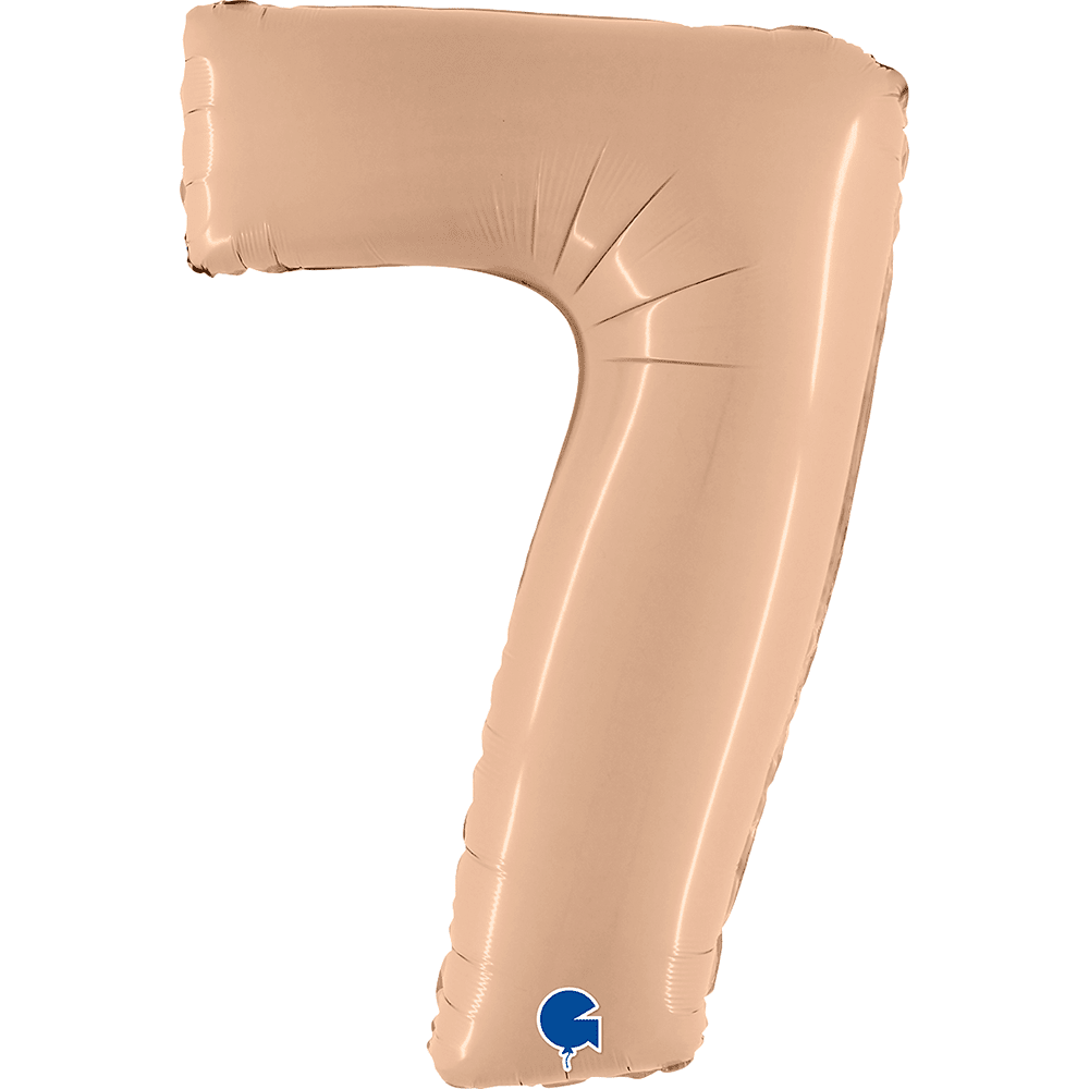 40" Number Balloons, Nude - 10 Options, Shopsweetluluss