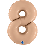 40" Number Balloons, Nude - 10 Options, Shopsweetluluss