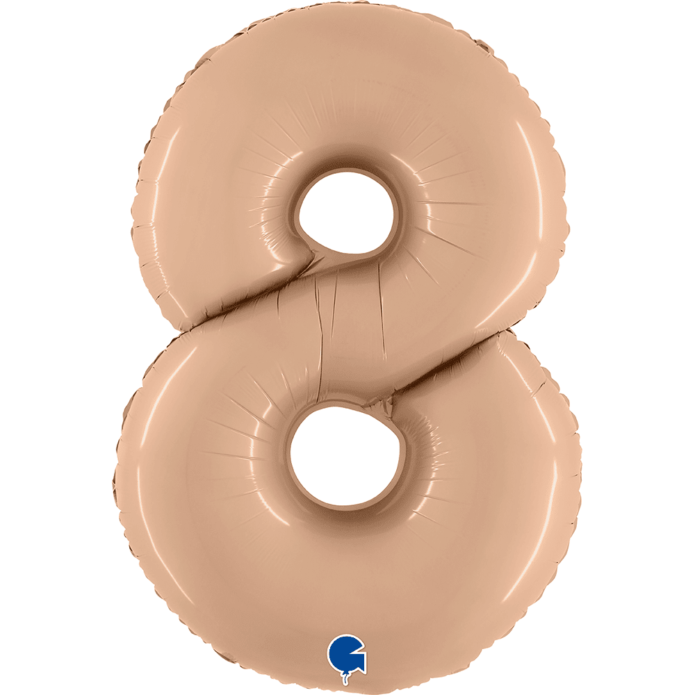 40" Number Balloons, Nude - 10 Options, Shopsweetluluss