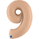 40" Number Balloons, Nude - 10 Options, Shopsweetluluss