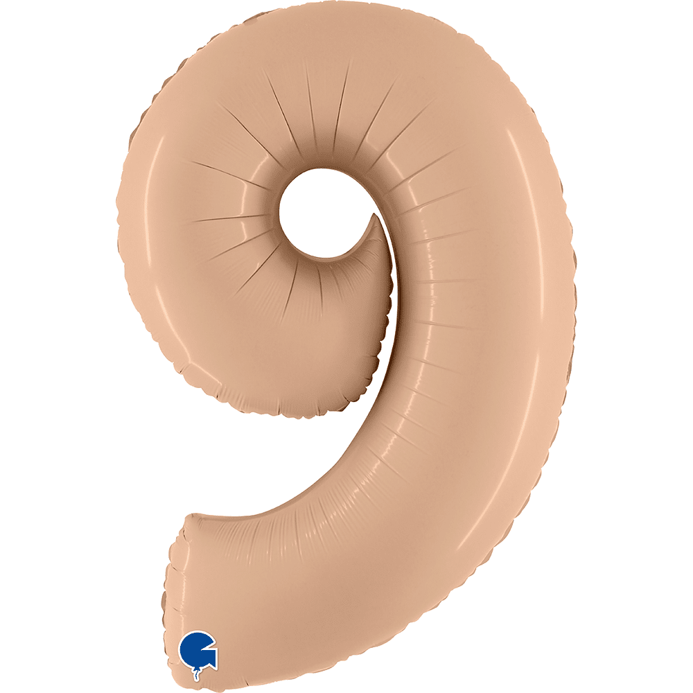 40" Number Balloons, Nude - 10 Options, Shopsweetluluss