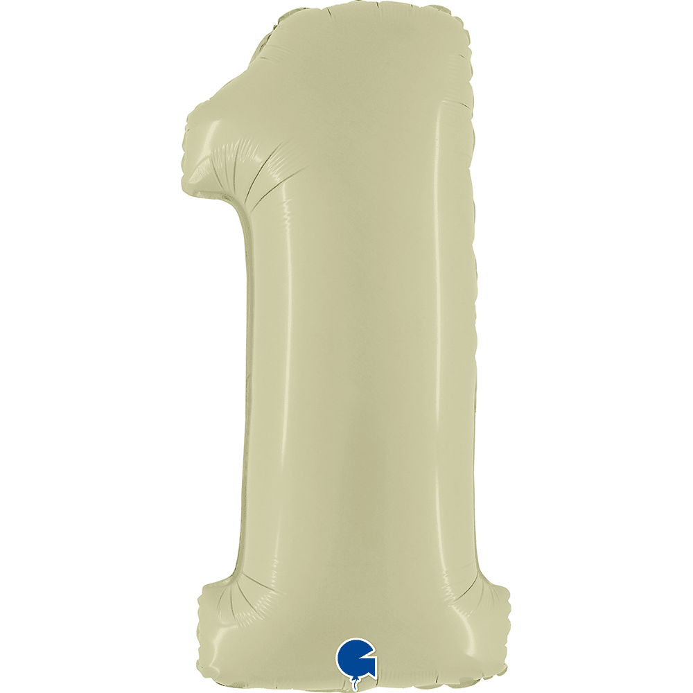 40" Number Balloons, Sage - 10 Options, Shopsweetluluss