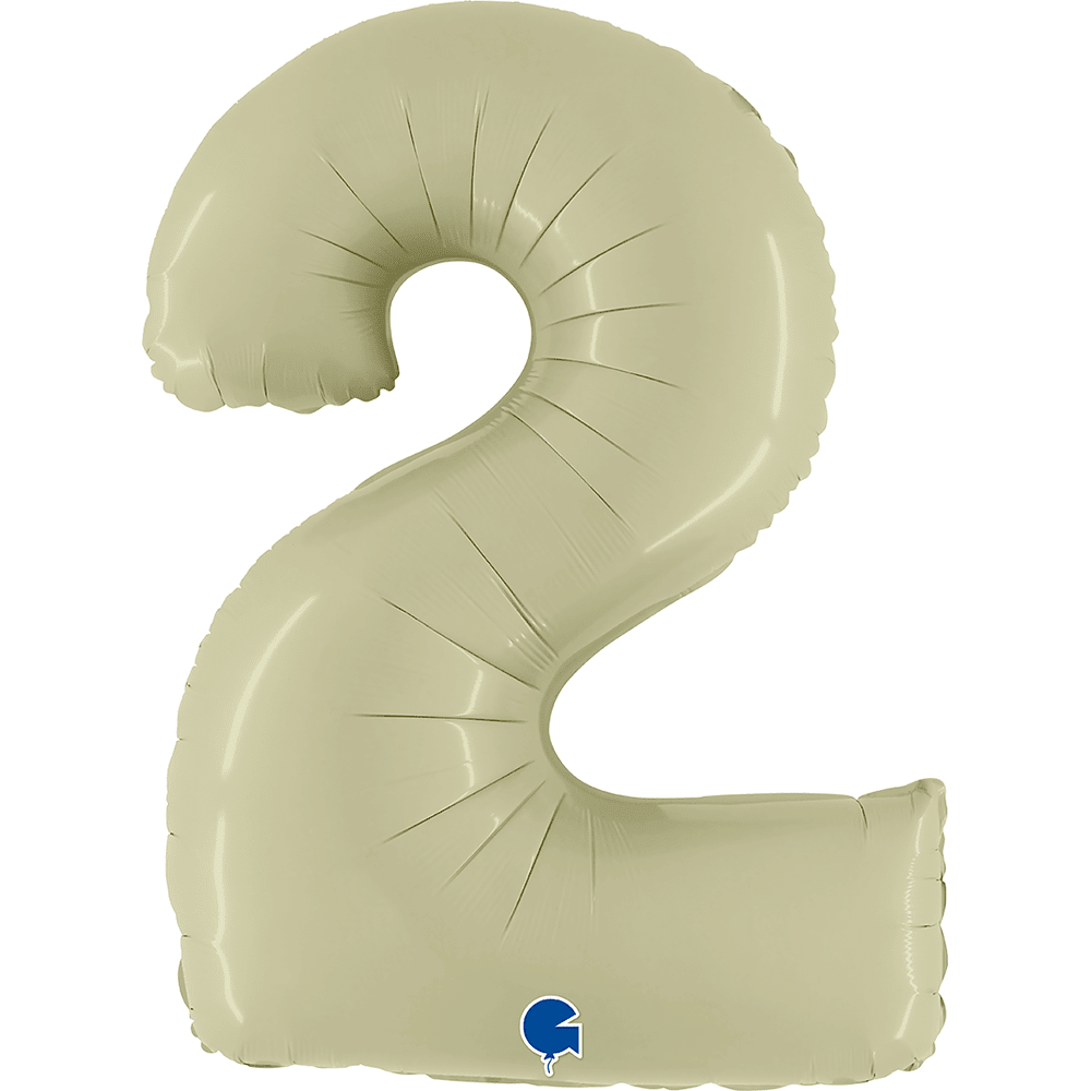 40" Number Balloons, Sage - 10 Options, Shopsweetluluss