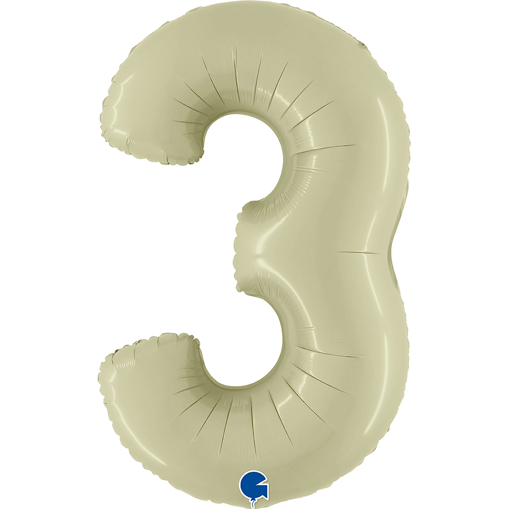 40" Number Balloons, Sage - 10 Options, Shopsweetluluss