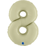 40" Number Balloons, Sage - 10 Options, Shopsweetluluss