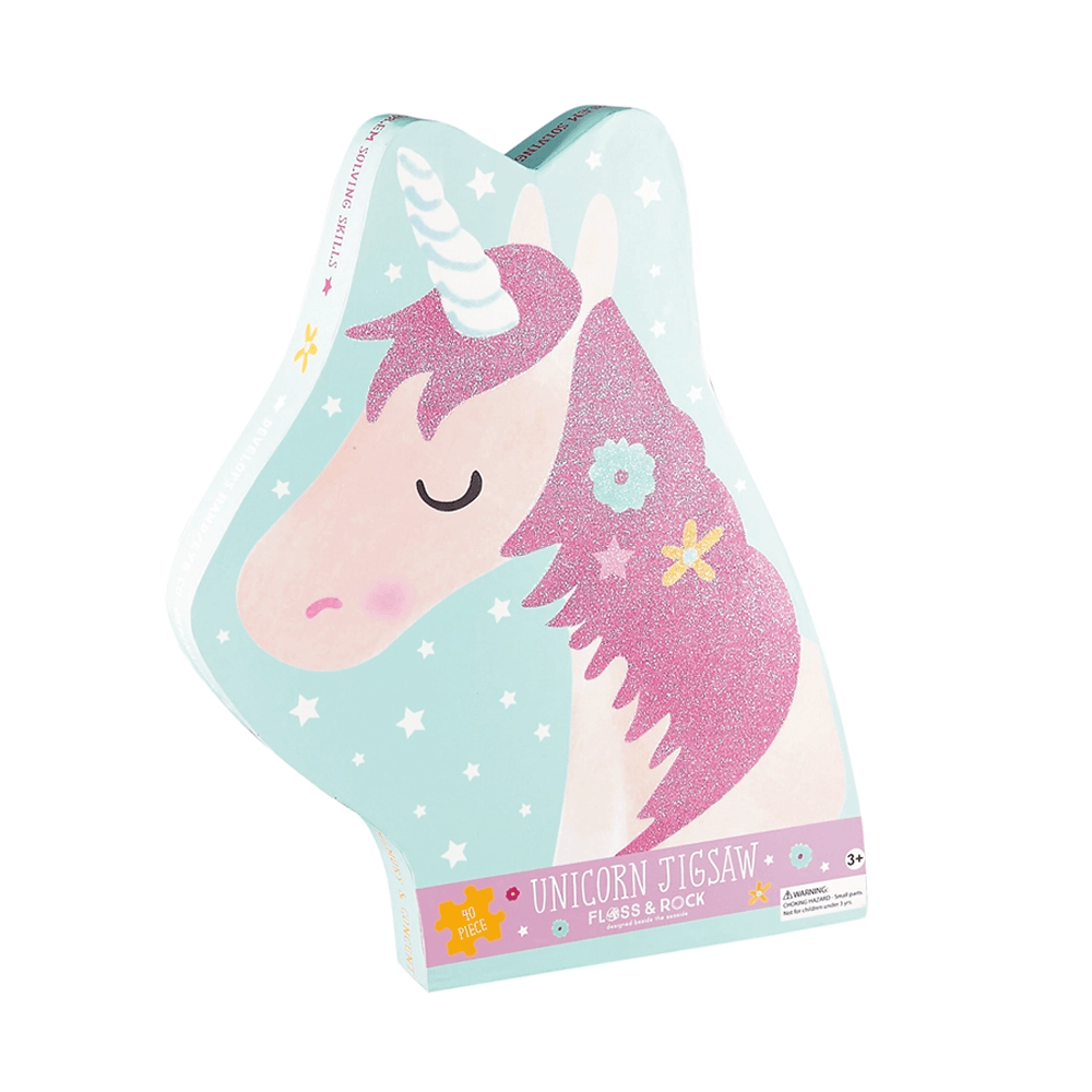 40pc Jigsaw in Shaped Box - Fairy Unicorn, Shopsweetluluss