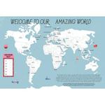 50 Maps of the World Activity Book, Shopsweetluluss