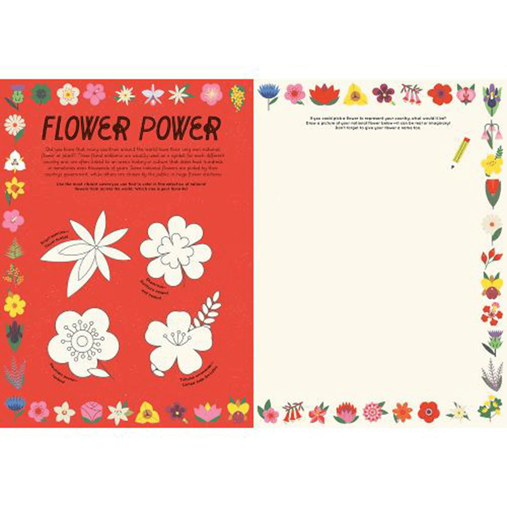 50 Maps of the World Activity Book, Shopsweetluluss