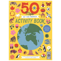 50 Maps of the World Activity Book, Shopsweetluluss