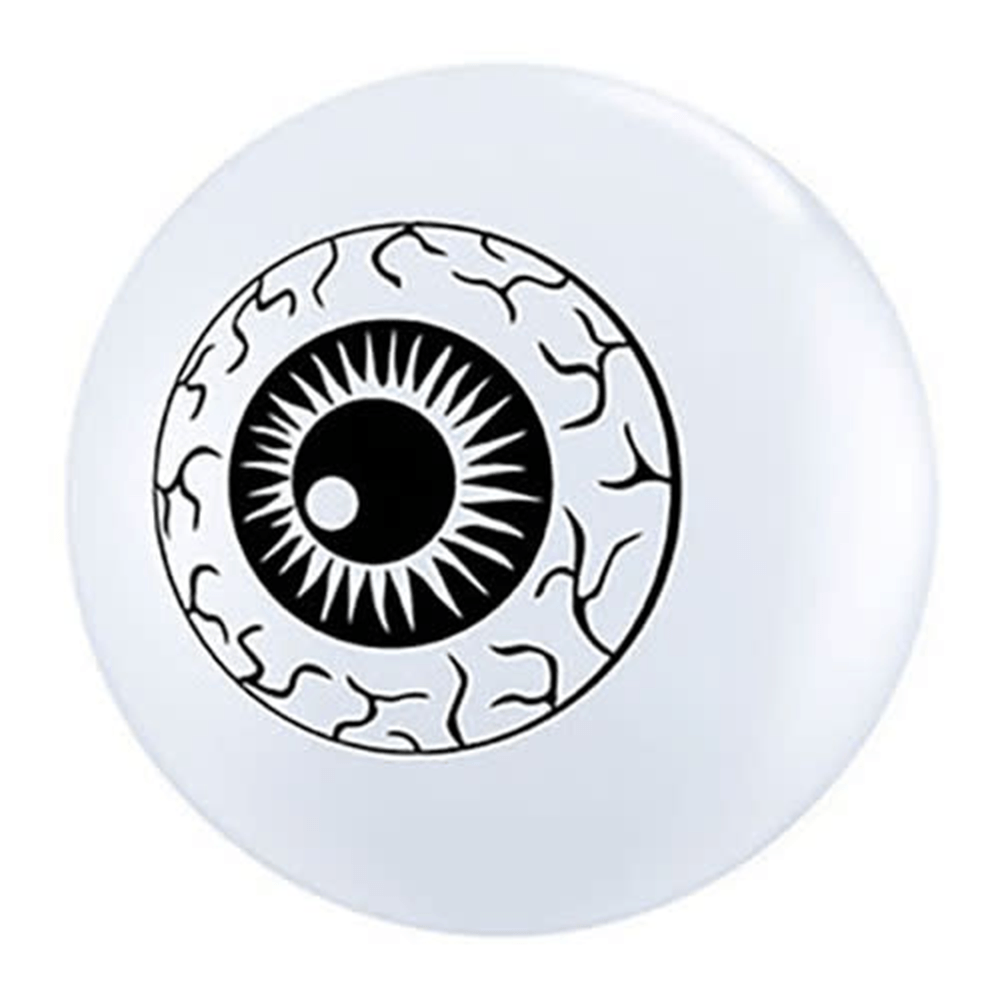 5" Round Latex Eyeball Balloon, Shopsweetluluss