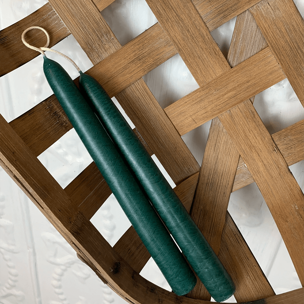 8"  Tapered Candles - Foliage