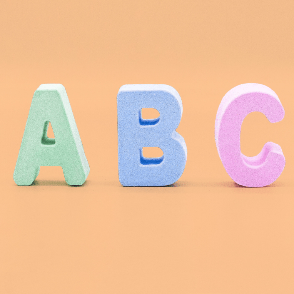 ABC's Sidewalk Chalk Set, Shopsweetluluss