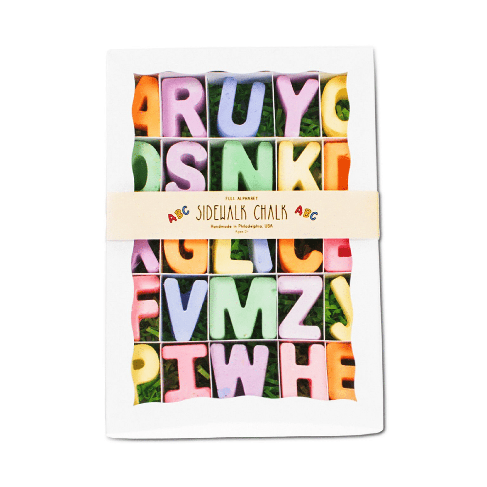 ABC's Sidewalk Chalk Set, Shopsweetluluss