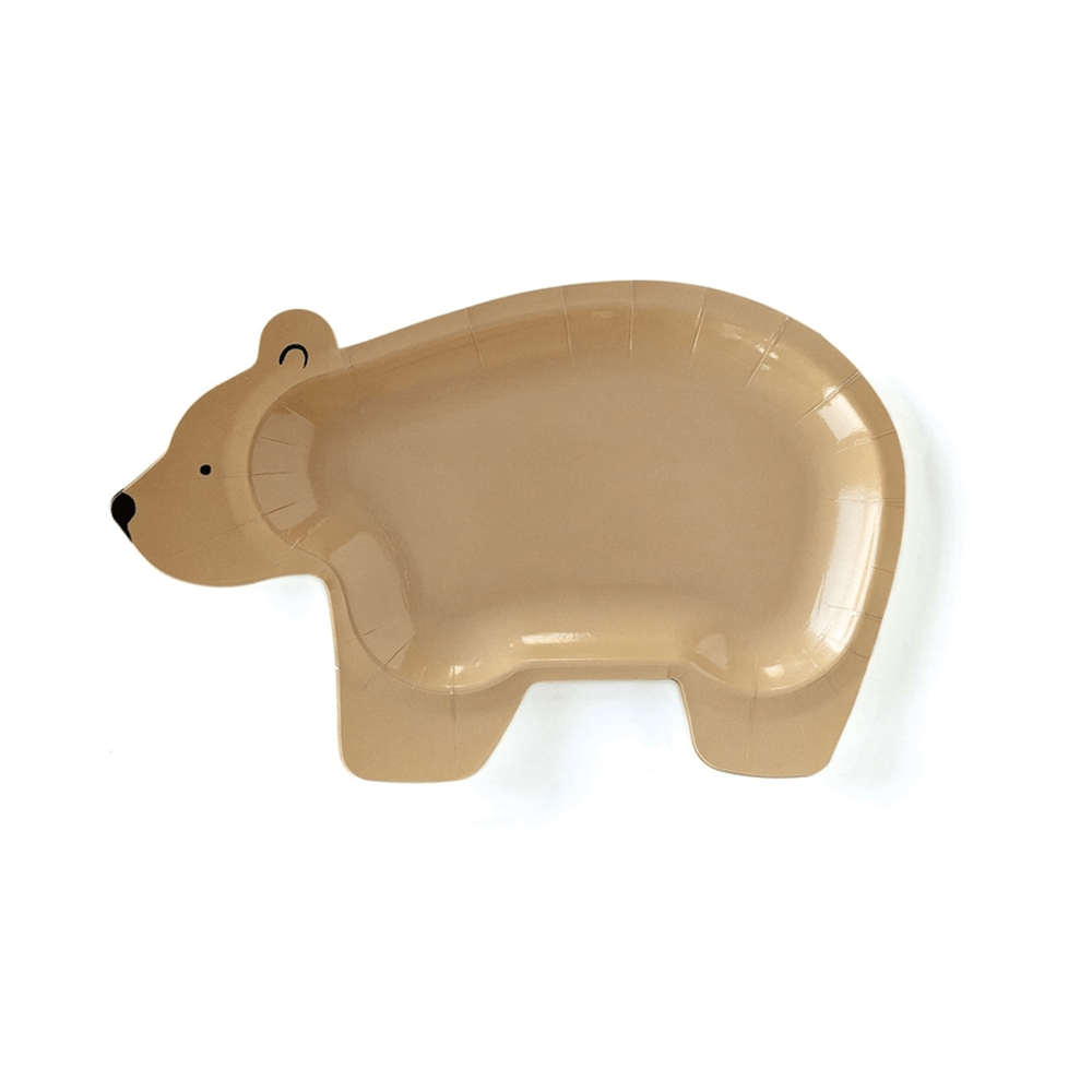 Adventure Bear Die-Cut Plates, Shopsweetluluss