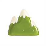 Adventure Mountain Die-Cut Plates, Shopsweetluluss