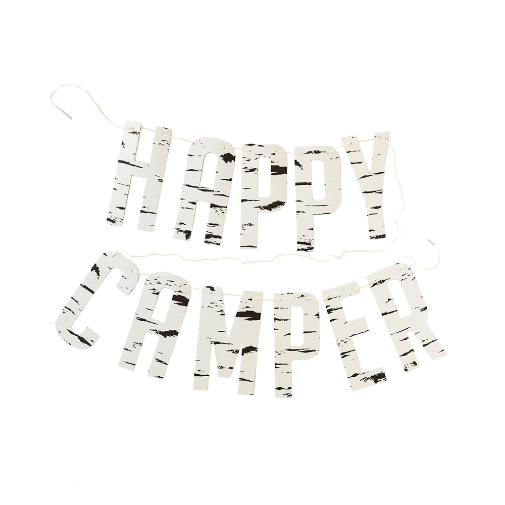 Adventure "Happy Camper" Banner, Shopsweetluluss