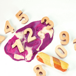 All-Natural Play Dough Numbers Kit, Shopsweetluluss