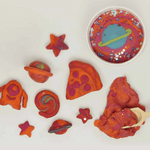 All-Natural Play Dough - Saturn Sparkle, Shopsweetluluss