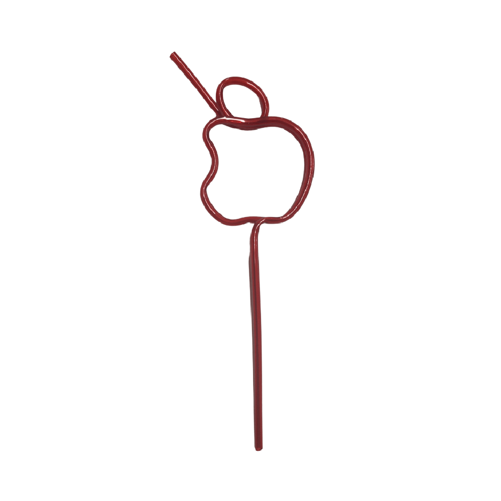 Apple Straw - Red, Shopsweetluluss
