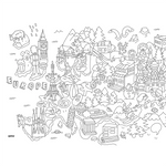 Atlas Coloring Placemats, Shopsweetluluss