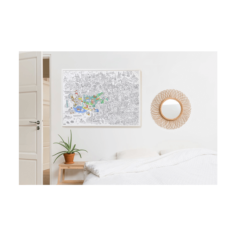 Atlas Folder Coloring Posters, Shopsweetluluss