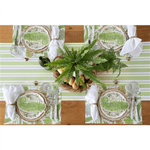 Awning Stripe Paper Runner - Green, Shopsweetluluss