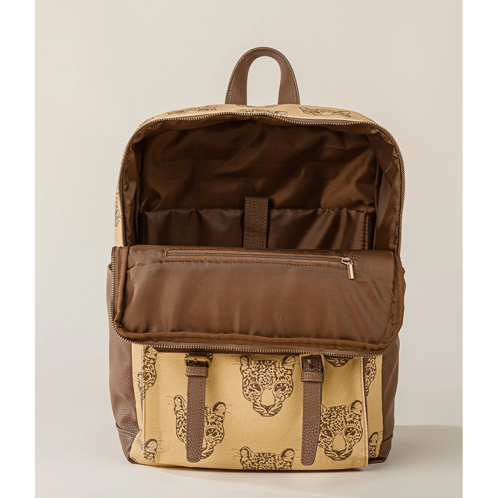 Backpack & Pencil Case Set - Wild Cat, Shopsweetluluss