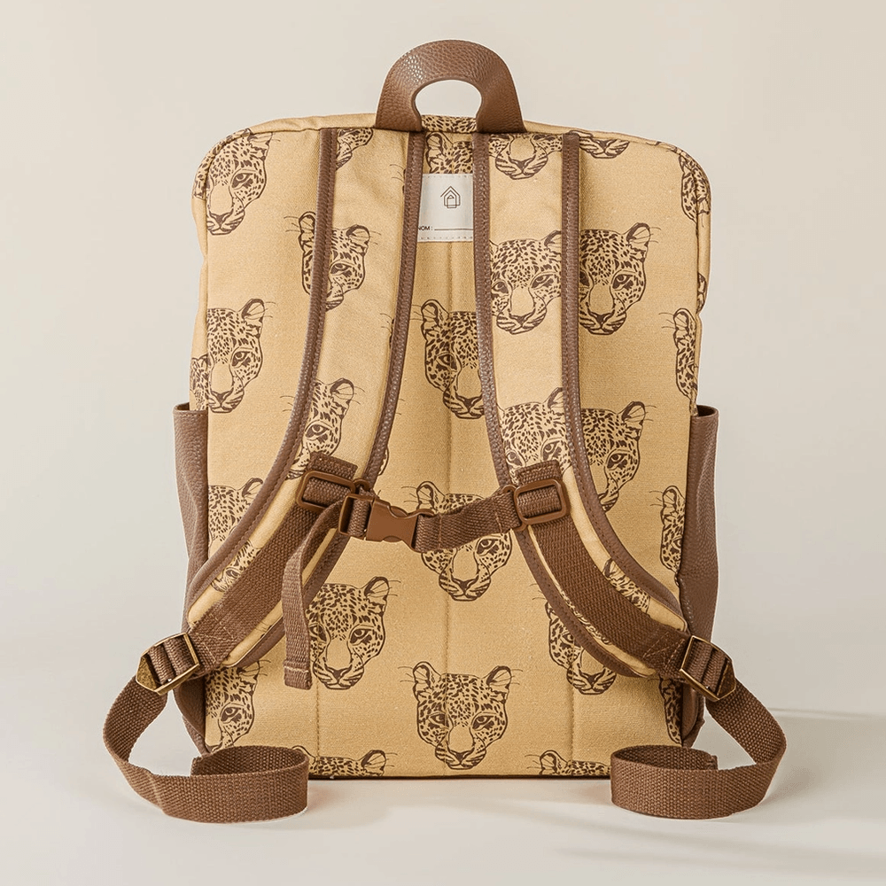 Backpack & Pencil Case Set - Wild Cat, Shopsweetluluss
