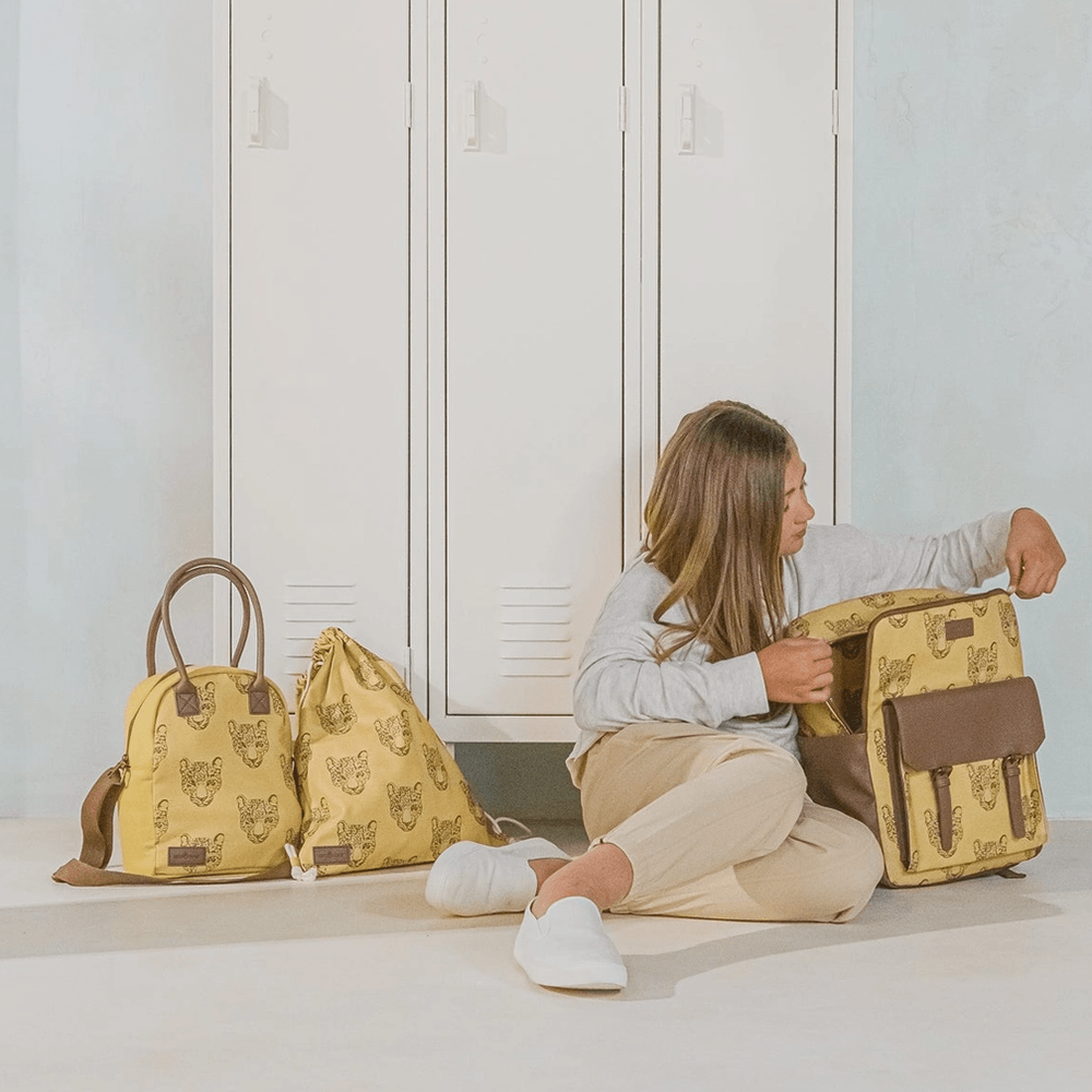 Backpack & Pencil Case Set - Wild Cat, Shopsweetluluss