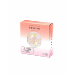 Inflatable Beach Ball - Pink & Yellow Confetti, Shopsweetluluss