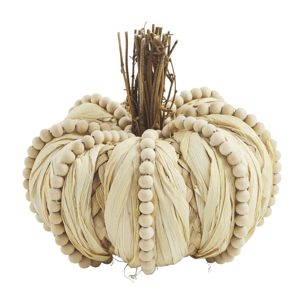 Beaded Husk Pumpkin - 3 Size Options, Shopsweetluluss
