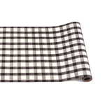 Black Painted Check Paper Runner, Shopsweetluluss