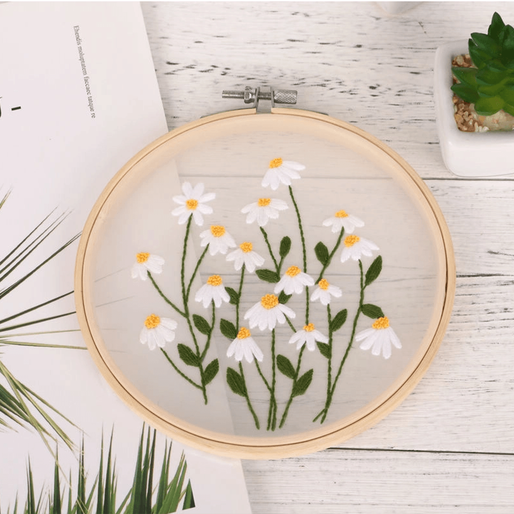 Bloom Embroidery DIY Kit, Shopsweetluluss