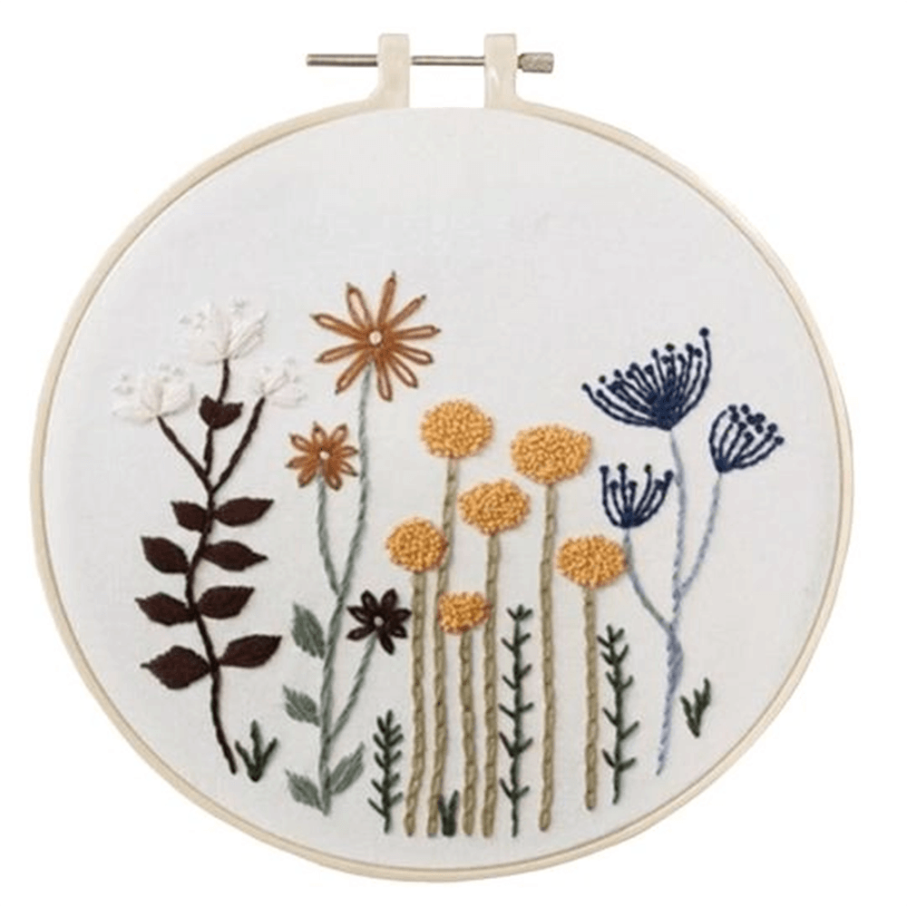 Bloom Embroidery DIY Kit, Shopsweetluluss