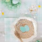 Blue Plaid Table Runner, Shopsweetluluss