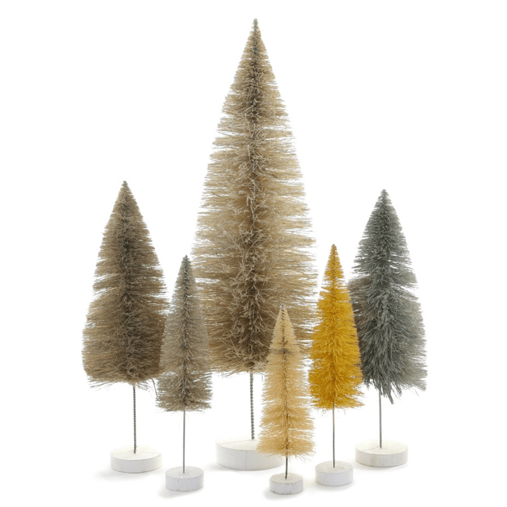 Bottle Brush Trees - Neutral Hues, Shopsweetluluss