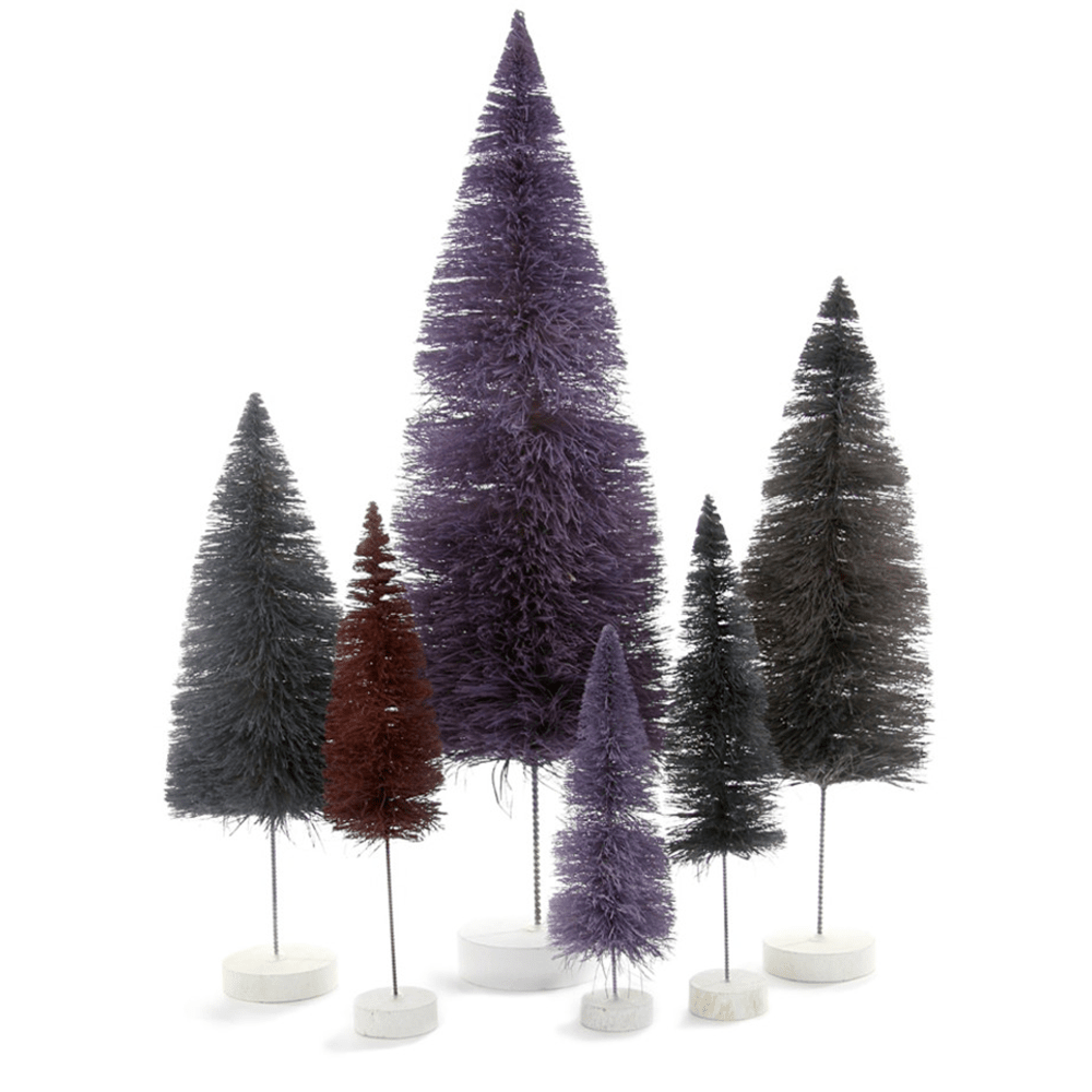 Bottle Brush Trees - Purple Hues, Shopsweetluluss