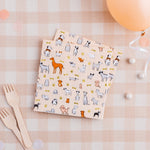 Bow Wow Large Napkins, Shopsweetluluss