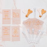 Set of 8 Mini Heart Bubble Wands with Free Printables!, Shopsweetluluss