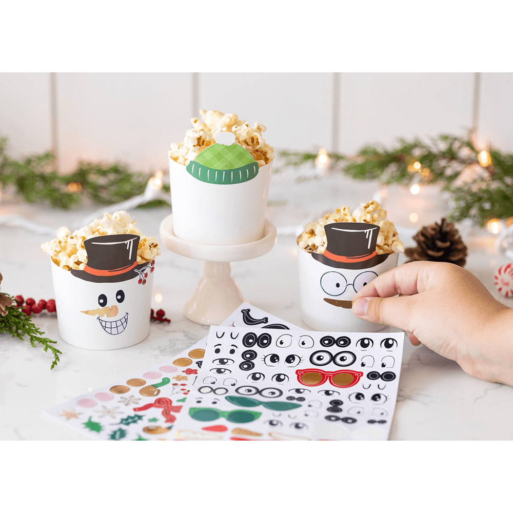 Build a Snowman Baking Cups, Shopsweetluluss